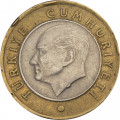 Турция 1 лира 2012 год