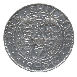 Великобритания 1 шиллинг 1901 год
