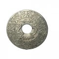 Марокко 25 сантимов 1921 год (нет отметки «молния»)