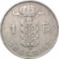 Бельгия 1 франк 1964 год BELGIE