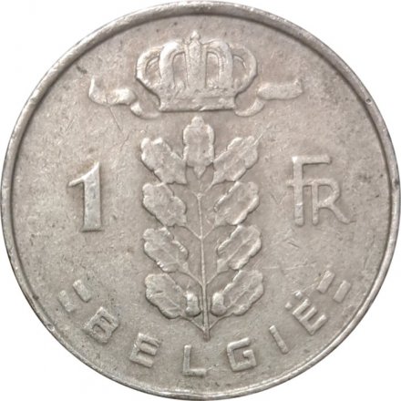 Бельгия 1 франк 1964 год BELGIE