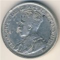 Канада 25 центов 1917 год
