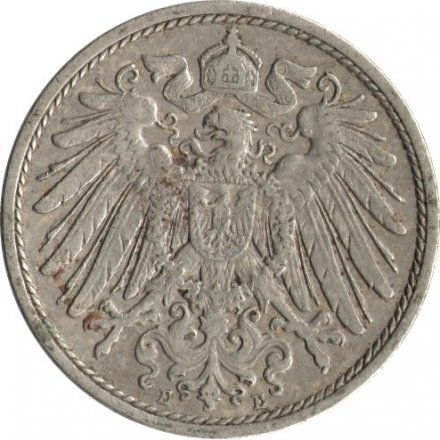 Германия 10 пфеннигов 1906 год (E)