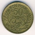 Тунис 50 сантимов 1941 год