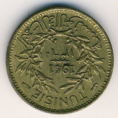 Тунис 50 сантимов 1941 год