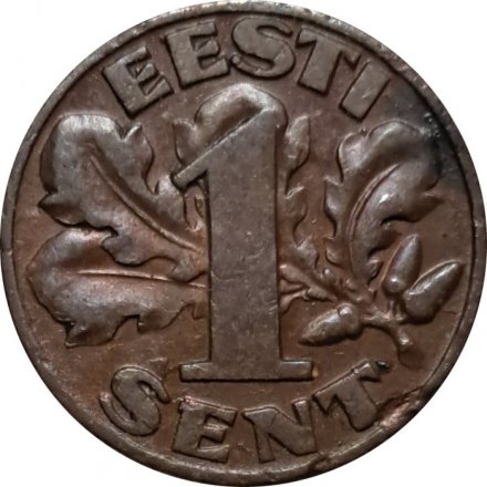 Эстония 1 сент 1929 год