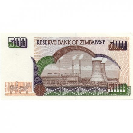 Зимбабве 500 долларов 2004 год - UNC