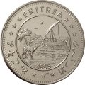 Эритрея 1 доллар 1995 год - Берегите планету Земля. Львы