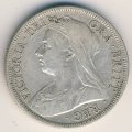 Великобритания 1/2 кроны 1901 год