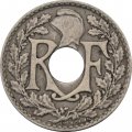 Франция 10 сантимов 1919 год