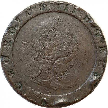 Великобритания 2 пенса 1797 год