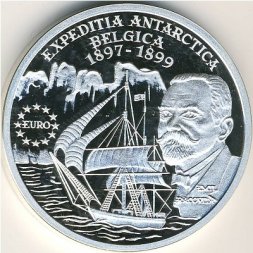 Румыния 100 леев 1999 год - 100 лет Бельгийской антарктической экспедиции