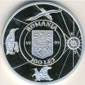 Румыния 100 леев 1999 год - 100 лет Бельгийской антарктической экспедиции