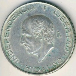 Мексика 5 песо 1956 год