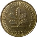 ФРГ 10 пфеннигов 1982 год (G)