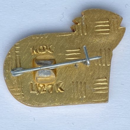 Значок. Футбол. Игры XXll Олимпиады. Москва 1980