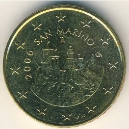 Сан-Марино 50 евроцентов 2006 год
