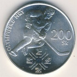 Словакия 200 крон 1994 год