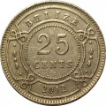 Белиз 25 центов 2012 год 