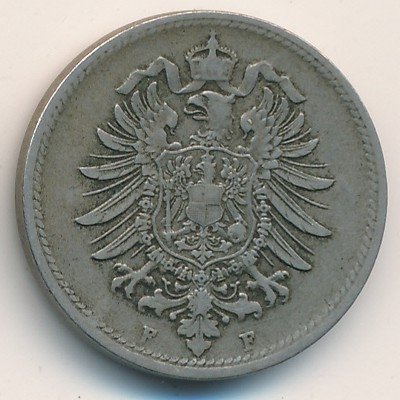 Германия 10 пфеннигов 1888 год (F)