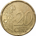Германия 20 евроцентов 2002 год (F)