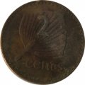 Фиджи 2 цента 1975 год - Веерная пальма