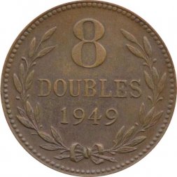 Гернси 8 дублей 1949 год