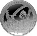 Латвия 5 евро 2014 год - Готхард Фридрих Штендер