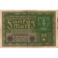 Германия 50 марок 1919 год - F-VF