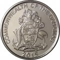 Багамские острова 5 центов 2015 год - Ананас UNC