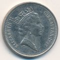 Гибралтар 5 пенсов 1989 год