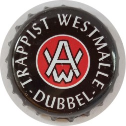 Пивная пробка Бельгия - AW Trappist Westmalle Dubbel (черная)