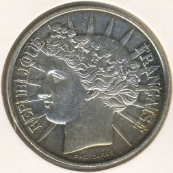 Франция 100 франков 1988 год