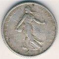 Франция 1 франк 1915 год