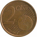 Ирландия 2 евроцента 2006 год - Кельтская арфа