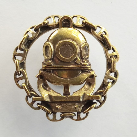 Знак &quot;Водолаз с цепью&quot; (большой)