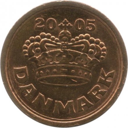 Дания 50 эре 2005 год