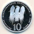 ФРГ 10 марок 1997 год - 500 лет со дня рождения Филиппа Меланхтона (D)