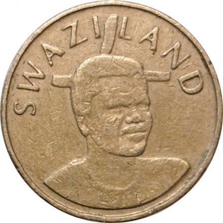 Свазиленд 1 лилангени 2003 год - Мсвати III
