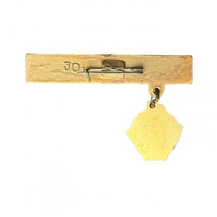 Значок подвесной Кишинёв. Орден Ленина