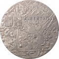 Настольная медаль Albertville 1992. Альбервиль. Франция. Зимние Олимпийские игры 1992