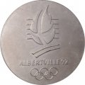 Настольная медаль Albertville 1992. Альбервиль. Франция. Зимние Олимпийские игры 1992
