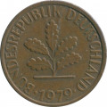 ФРГ 1 пфенниг 1979 год (D)