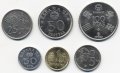 Набор из 6 монет Испания 1980 год - ЧМ по футболу