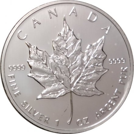Канада 5 долларов 2006 год - Кленовый лист (без отметки)