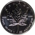 Канада 5 долларов 2006 год - Кленовый лист (без отметки)