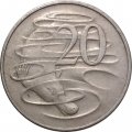Австралия 20 центов 1966 год - Утконос