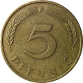 ФРГ 5 пфеннигов 1950 год (F)