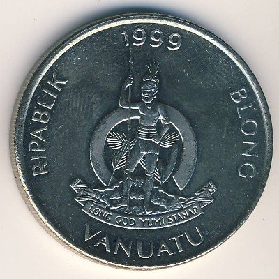 Вануату 20 вату 1999 год - Краб