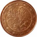 Германия 5 евроцентов 2006 год (F)